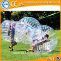 Outdoor/Indoor inflatable body bounce sport ball soccer bubble bumper ball rent